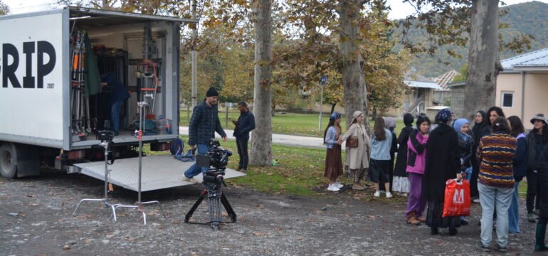 They are shooting a movie in Pankisi By: Aishat Pareulidze